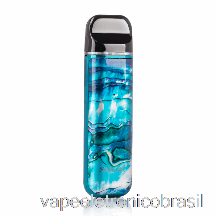 Vape Recarregável Smok Novo 2 25w Pod System Peacock Blue Shell